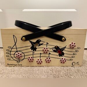 Rare Enid Collins Humming a Tune Box Bag